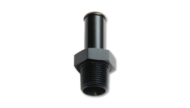 Vibrant 3/8in NPT 5/16in Barb Male NPT to Hose Barb Straight Adapter Fitting - Black Ops Auto Works