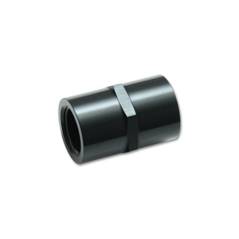 Vibrant Vibrant 3/8in NPT Female Pipe Coupler Fitting - Aluminum