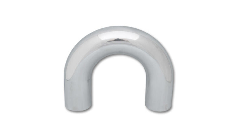 Vibrant 3.5in O.D. Universal Aluminum Tubing (180 degree Bend) - Polished - Black Ops Auto Works
