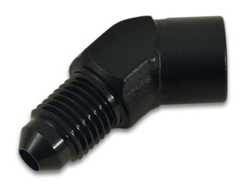 Vibrant -3AN to 1/8in NPT 45 Degree Adapter Fitting - Black Ops Auto Works