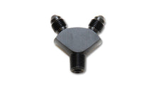 Load image into Gallery viewer, Vibrant -3AN x -3AN x 1/8in NPT Y-Adapter Fitting - Aluminum - Black Ops Auto Works