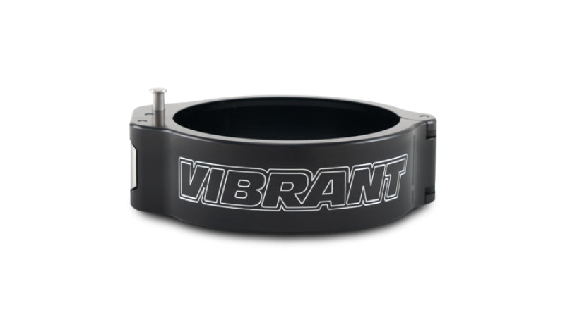 Vibrant 3in O.D. Aluminized HD 2.0 Clamp - Anodized Black (Clamp Only) - Black Ops Auto Works