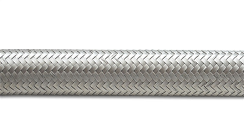 Vibrant -4 AN SS Braided Flex Hose (20 foot roll) - Black Ops Auto Works