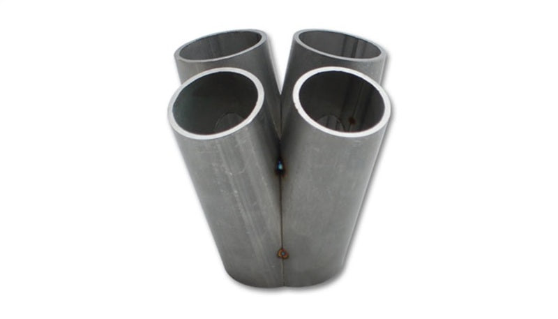 Vibrant 4 into 1 SS Turbo Mani Collector for All T4 in Flange 48mm Pipe OD 4.75in tall 78mmx64mm out - Black Ops Auto Works