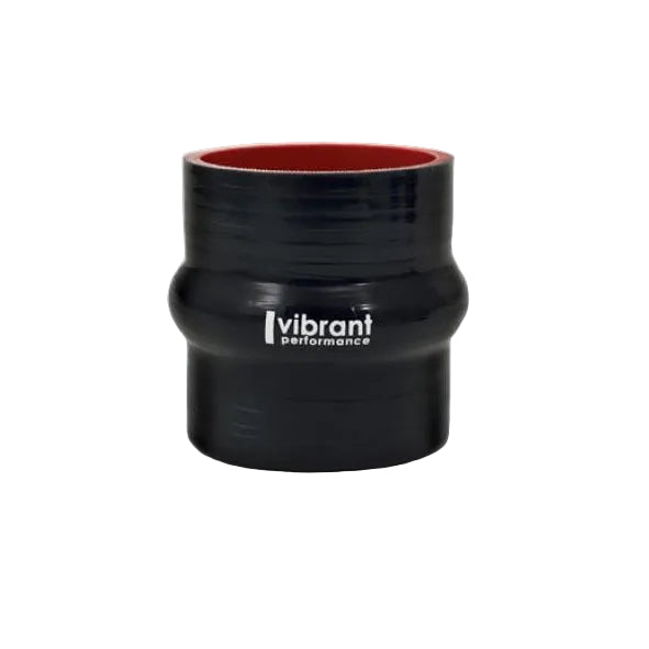 Vibrant 4 Ply Hump Hose 1in ID x 3in L - Black Vibrant VIB2844