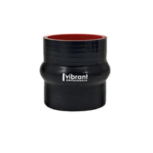 Load image into Gallery viewer, Vibrant 4 Ply Hump Hose 1in ID x 3in L - Black Vibrant VIB2844