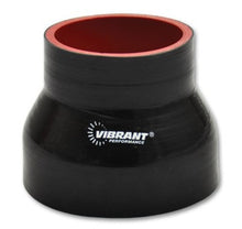 Load image into Gallery viewer, Vibrant 4 Ply Reducer Couper 1.5in ID x 1.375in ID x 3in Long - Black - Black Ops Auto Works