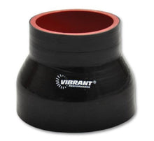 Load image into Gallery viewer, Vibrant 4 Ply Reducer Couper 3.5in ID x 3.75in ID x 3.0in Long - Black - Black Ops Auto Works
