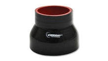 Load image into Gallery viewer, Vibrant 4 Ply Reducer Couper 3in ID x 3.75in ID x 3in Long - Black - Black Ops Auto Works
