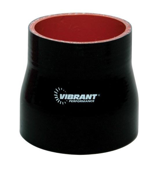 Vibrant 4 Ply Reducer Coupling 1in x 1.25in x 3in Long (BLACK) Vibrant VIB2920