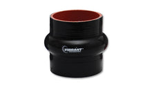 Load image into Gallery viewer, Vibrant 4 Ply Reinforced Silicone Hump Hose Connector - 5in I.D. x 3in long (BLACK) - Black Ops Auto Works