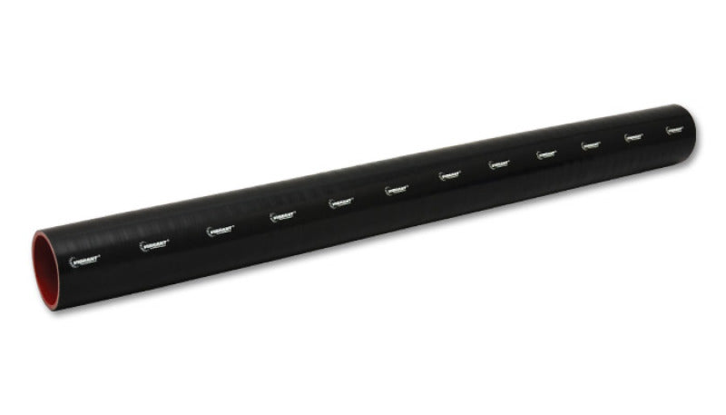 Vibrant 4 Ply Reinforced Silicone Straight Hose Coupling - 3.5in I.D. x 36in long (BLACK) Vibrant VIB2717