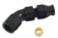 Load image into Gallery viewer, Vibrant 45 Degree 3/8in Tube to Female 6AN Adapter - Black Ops Auto Works