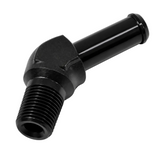 Vibrant Male NPT to Hose Barb Adapter 45 Degree NPT 1/8in Hose 5/16in