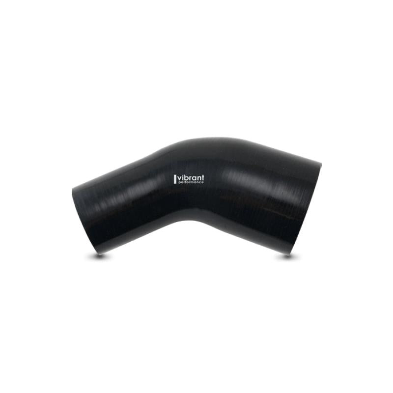 Vibrant 45 Degree Silicone Transition Elbow Hose ID 2.75in x 2.25in Vibrant VIB19761