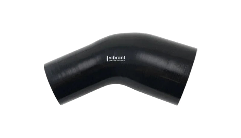 Vibrant 45 Degree Silicone Transition Elbow Hose ID 3.50in x 2.50in Vibrant VIB19764