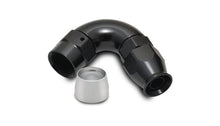 Load image into Gallery viewer, Vibrant -4AN 120 Degreeree Hose End Fitting for PTFE Lined Hose - Black Ops Auto Works