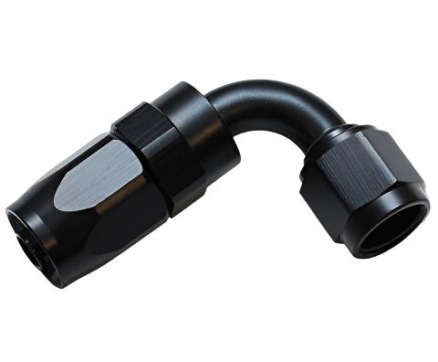 Vibrant -4AN 90 Degree Elbow Hose End Fitting - Black Ops Auto Works