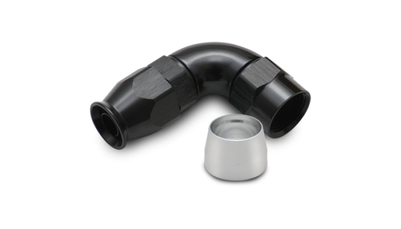 Vibrant -4AN 90 Degree Hose End Fitting for PTFE Lined Hose - Black Ops Auto Works