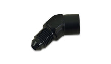 Load image into Gallery viewer, Vibrant -4AN to 1/8in NPT 45 Degree Adapter Fitting - Black Ops Auto Works