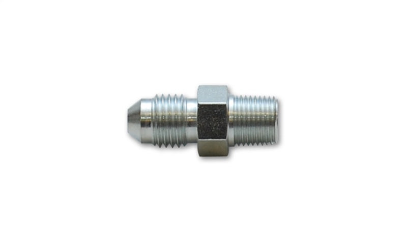 Vibrant -4AN to 1/8in NPT Straight Adapter Fitting - Steel - Black Ops Auto Works