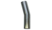 Load image into Gallery viewer, Vibrant 4in OD T304 SS 15 Deg Mandrel Bend 5in Leg Length (6in Centerline Radius) - Black Ops Auto Works