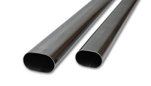 Load image into Gallery viewer, Vibrant 4in Oval (Nominal Size) T304 SS Straight Tubing (16 ga) - 5 foot length - Black Ops Auto Works