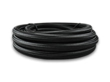 Load image into Gallery viewer, Vibrant -6 AN Black Nylon Braided Flex Hose w/PTFE Liner (150ft Roll)-Hoses-Vibrant