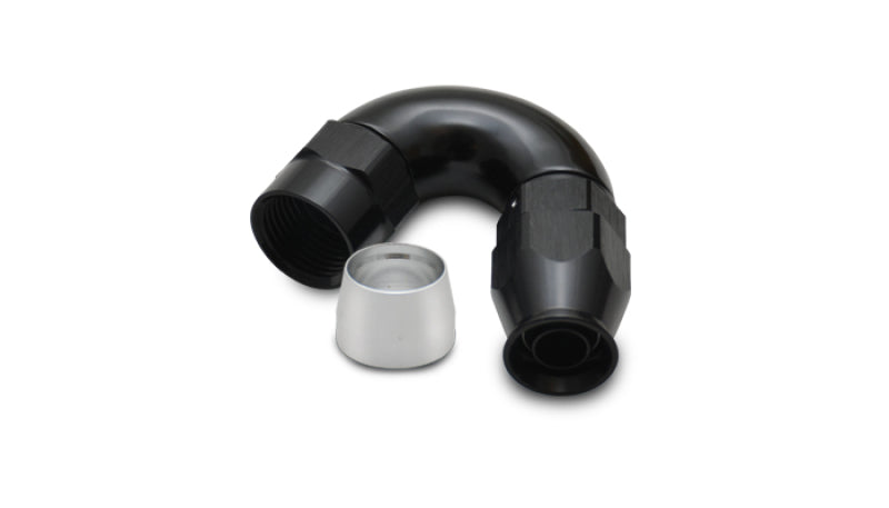 Vibrant -6AN 150 Degree Hose End Fitting for PTFE Lined Hose - Black Ops Auto Works