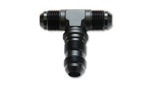 Load image into Gallery viewer, Vibrant -6AN Bulkhead Adapter Tee Fitting - Anodized Black Only Vibrant VIB10618