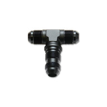 Load image into Gallery viewer, Vibrant -6AN Bulkhead Adapter Tee Fitting - Anodized Black Only Vibrant VIB10618