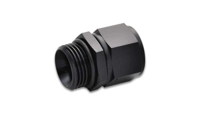 Vibrant -6AN Female to -10 ORB Swivel Adapter w/ O-Ring - Anodized Black - Black Ops Auto Works