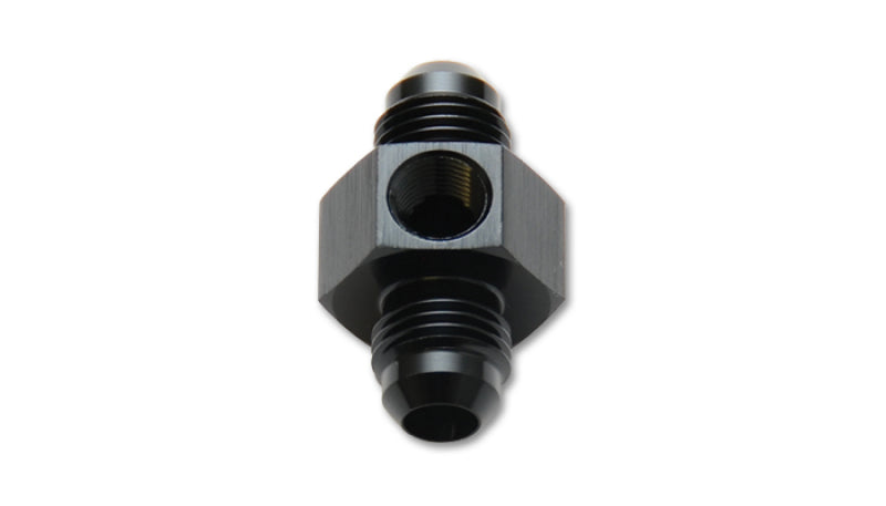 Vibrant -6AN Male Union Adapter Fitting w/ 1/8in NPT Port - Black Ops Auto Works