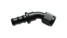 Load image into Gallery viewer, Vibrant -6AN Push-On 45 Deg Hose End Fitting - Aluminum - Black Ops Auto Works