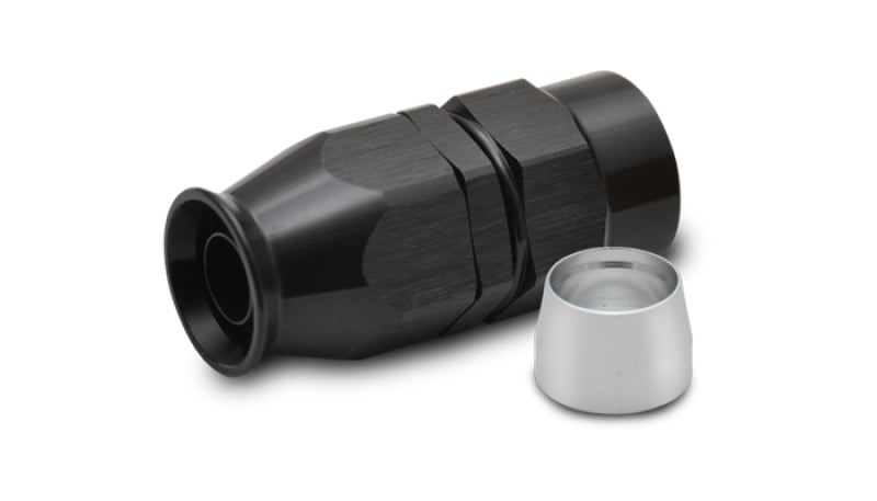 Vibrant -6AN Straight Hose End Fitting for PTFE Lined Hose - Black Ops Auto Works