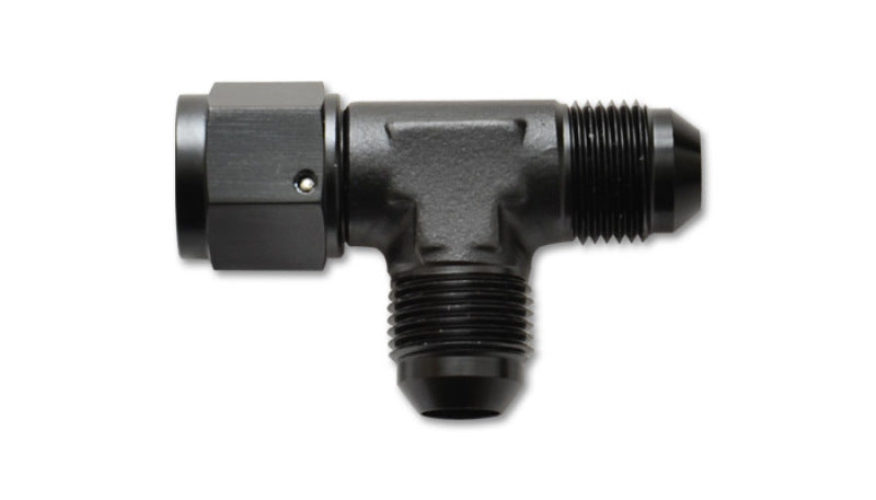 Vibrant -6AN Tee Fitting with Female -6AN Swivel - Black Ops Auto Works