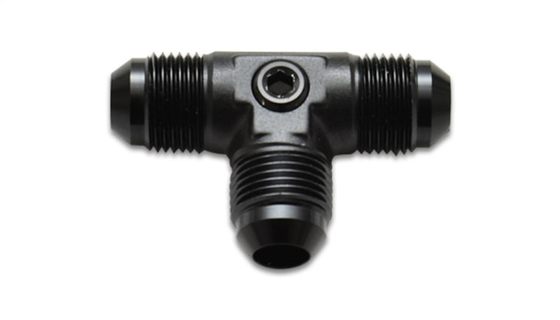 Vibrant -6AN to -6AN Male Tee Adapter Fitting with 1/8in NPT Port - Black Ops Auto Works