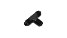 Load image into Gallery viewer, Vibrant -6AN x 1/4in NPT Flare to Pipe Tee Adapter Fitting - Aluminum Vibrant VIB10462