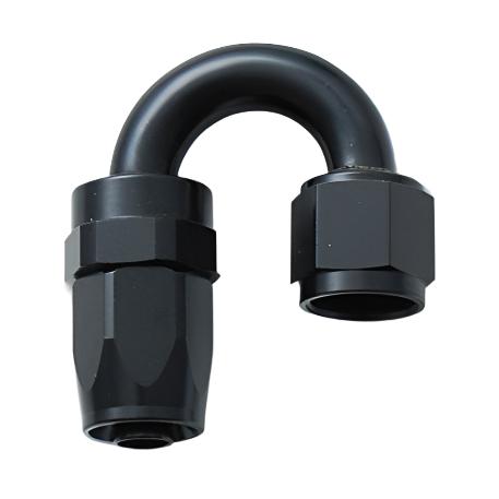 Vibrant -8AN 180 Degree Elbow Hose End Fitting - Black Ops Auto Works