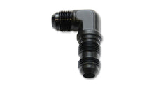 Load image into Gallery viewer, Vibrant -8AN Bulkhead Adapter 90 Degree Elbow Fitting - Anodized Black Only - Black Ops Auto Works