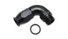 Load image into Gallery viewer, Vibrant -8AN Hose to -10ORB Aluminum 90 deg One Piece Fitting for PTFE Hose - Black Ops Auto Works
