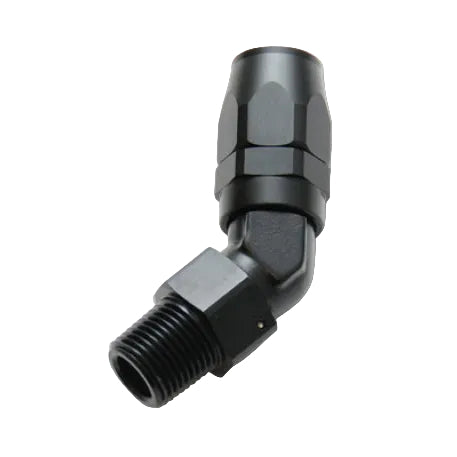 Vibrant -8AN Male NPT 45Degree Hose End Fitting - 1/2 NPT Vibrant VIB26405