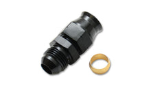 Load image into Gallery viewer, Vibrant -8AN Male to 0.375in Tube Adapter Fitting (w/Brass Olive Insert) - Black Ops Auto Works