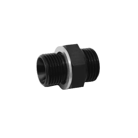 Vibrant -8AN to 18MM x 1.5 Straight Adapter with O-Ring Vibrant VIB16698
