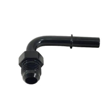 Load image into Gallery viewer, Vibrant Vibrant 90 Degree Male AN Push-On EFI Adapter AN -6 Barb 0.375in