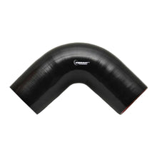 Load image into Gallery viewer, Vibrant 90 Degree Silicone Elbow 1.625in ID x 5.00in Leg Length - Black Vibrant VIB27925