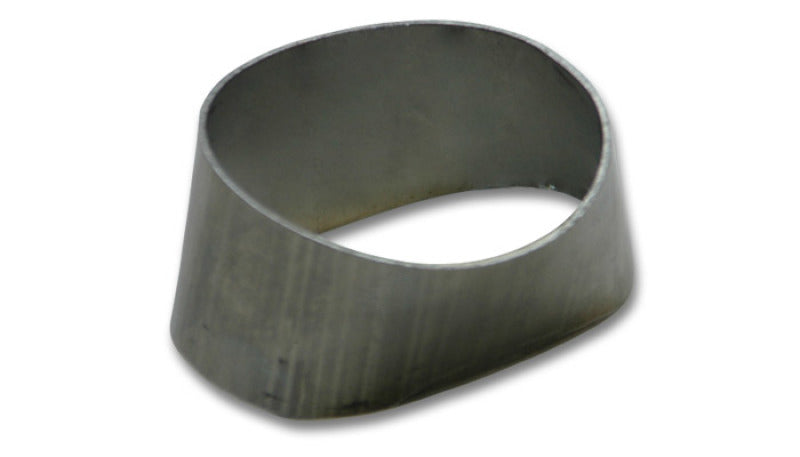Vibrant 90mmx55mm Oval to 76mm Round Transition Adapter T304 SS for use with Part #1448 and #14480 - Black Ops Auto Works