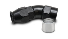 Load image into Gallery viewer, Vibrant Aluminum 30 Degree One Piece Hose End for PTFE Lined Hose (Size -12AN) - Black Ops Auto Works