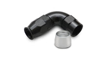 Load image into Gallery viewer, Vibrant Aluminum 90 Degree One Piece Hose End for PTFE Lined Hose (Size -10AN) - Black Ops Auto Works