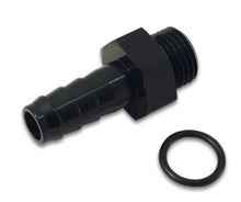 Load image into Gallery viewer, Vibrant Aluminum Male -8AN ORB to 1/2in Barb w/O-Ring - Anodized Black - Black Ops Auto Works